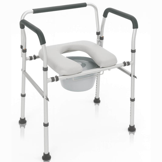 3 in 1 Padded Commode